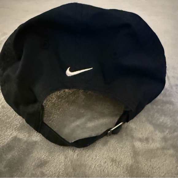 Nike Black Hat with White Dot Design. Heritage86. Dri-Fit - Picture 2 of 3